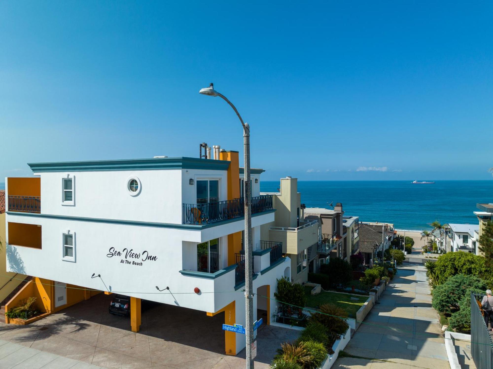 The Sea View Inn At The Beach شاطئ مانهاتن المظهر الخارجي الصورة